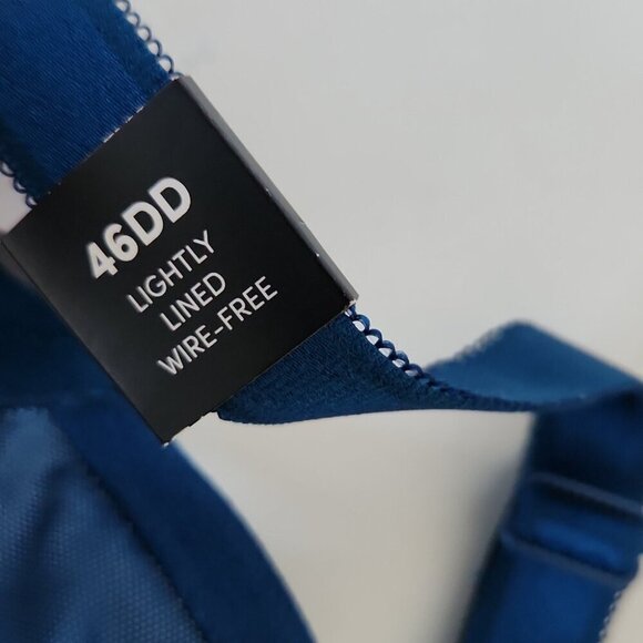 NWT TORRID | Dream Wirefree Bra Teal Blue Green Sz 46DD - Picture 4 of 7